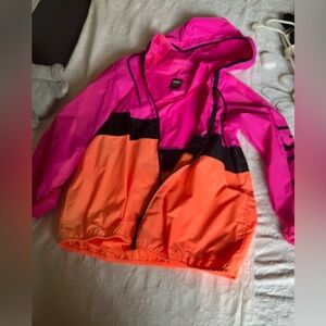 Pink windbreaker
